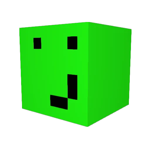 ElfishCoder Minecraft avatar head, 3D render