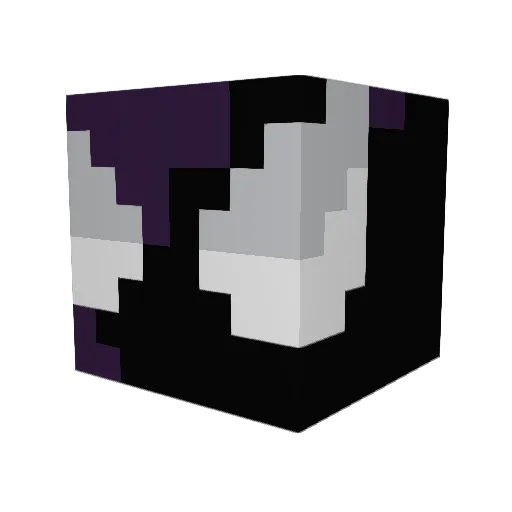 Elgastro Minecraft avatar head, 3D render