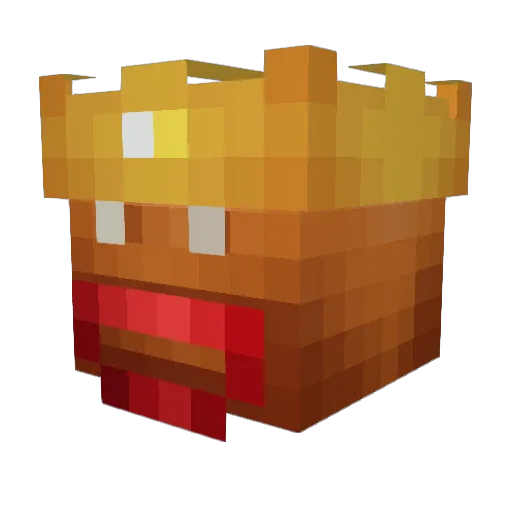 Elgatofelix300 Minecraft avatar head, 3D render