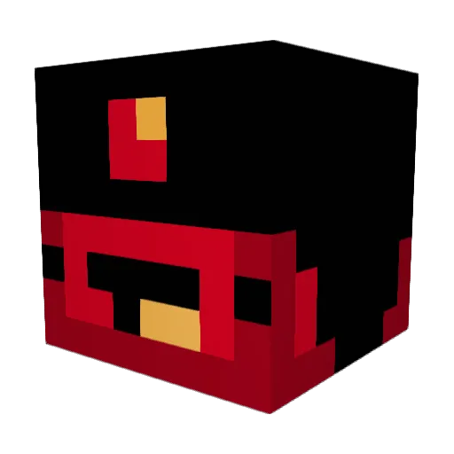 Elgerter_Bub Minecraft avatar head, 3D render