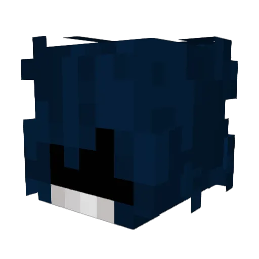 Elgoblino911 Minecraft avatar head, 3D render