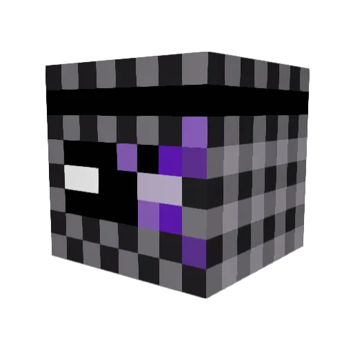Elhawary Minecraft avatar head, 3D render