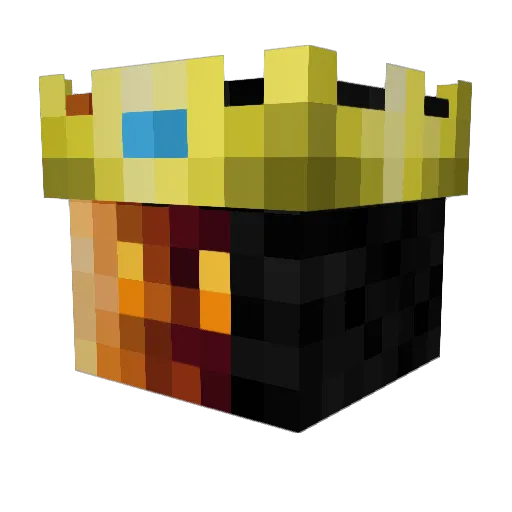 EliLongshot Minecraft avatar head, 3D render