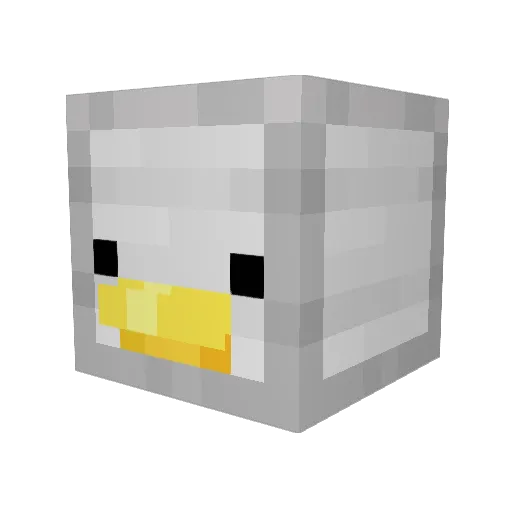 EliTheBlueKnight Minecraft avatar head, 3D render
