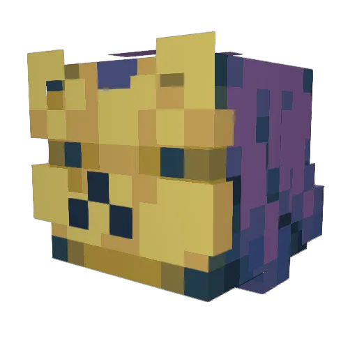 EliWhy45 Minecraft avatar head, 3D render