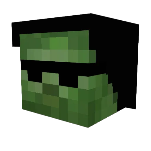 Eli_Guri2 Minecraft avatar head, 3D render