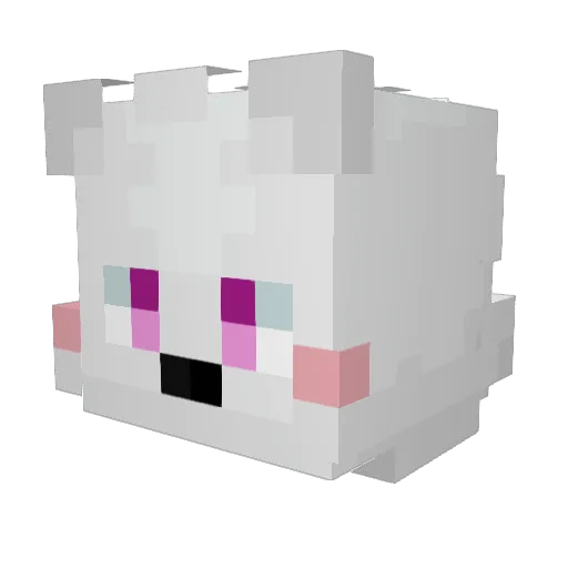 Elia555 Minecraft avatar head, 3D render