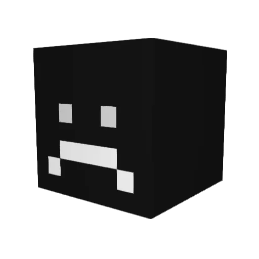 EliaMatte Minecraft avatar head, 3D render