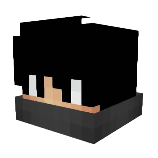 EliaZ_T Minecraft avatar head, 3D render