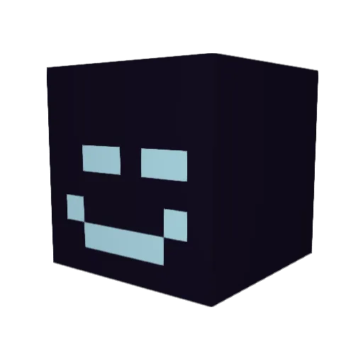 ElianS Minecraft avatar head, 3D render