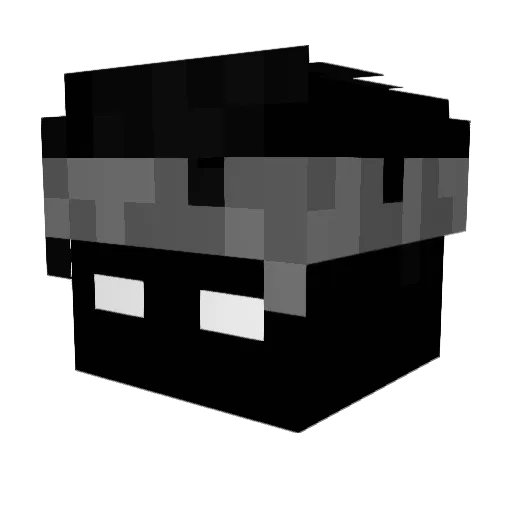 Elias2er Minecraft avatar head, 3D render