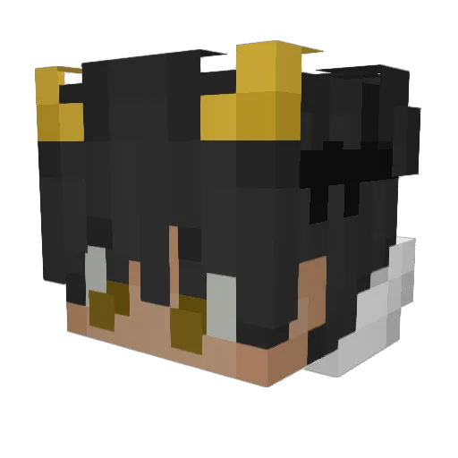 Elias978 Minecraft avatar head, 3D render