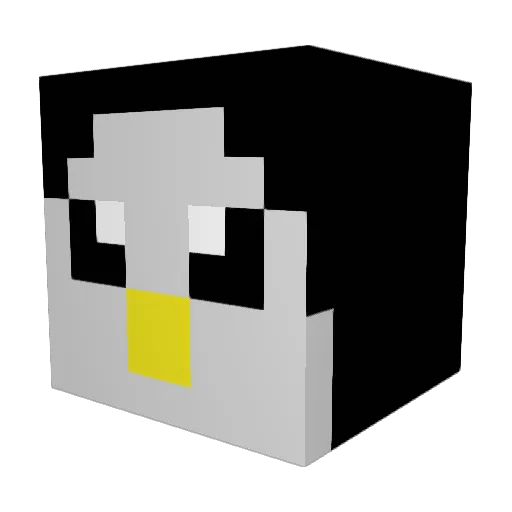 EliasDansen Minecraft avatar head, 3D render