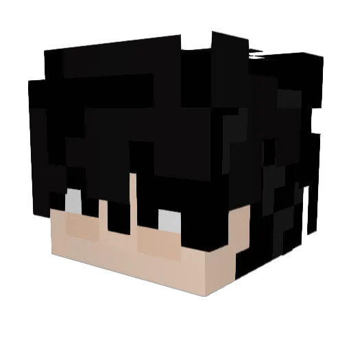 EliasDota Minecraft avatar head, 3D render