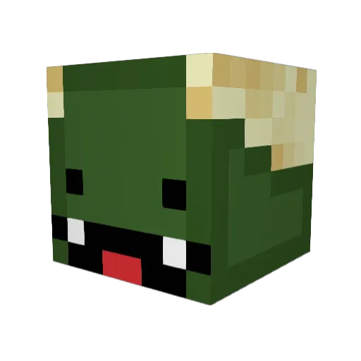 EliasPintor Minecraft avatar head, 3D render