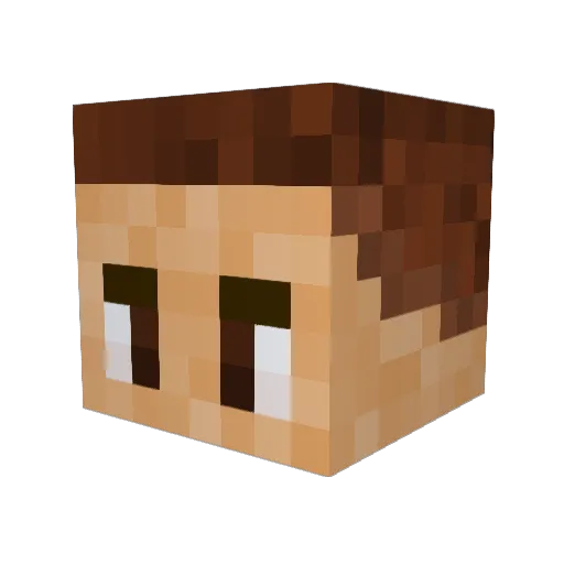 Elias_137 Minecraft avatar head, 3D render