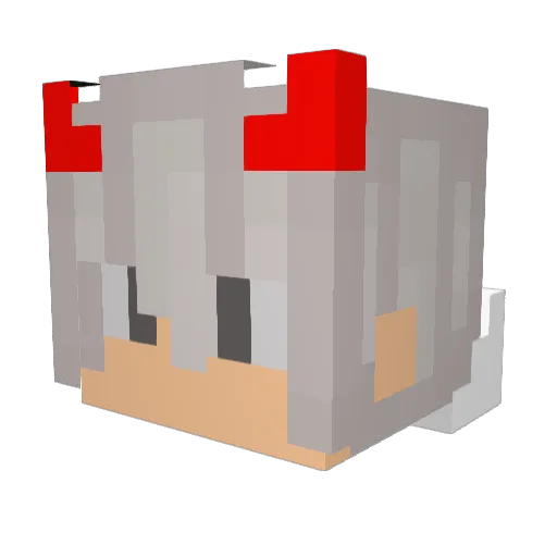 Elias_Durheim Minecraft avatar head, 3D render