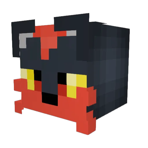 Eliass_akura Minecraft avatar head, 3D render