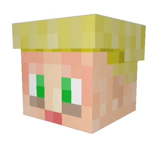 Eliasthedude1 Minecraft avatar head, 3D render