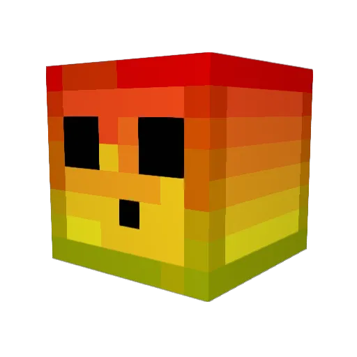 Eliasx13 Minecraft avatar head, 3D render