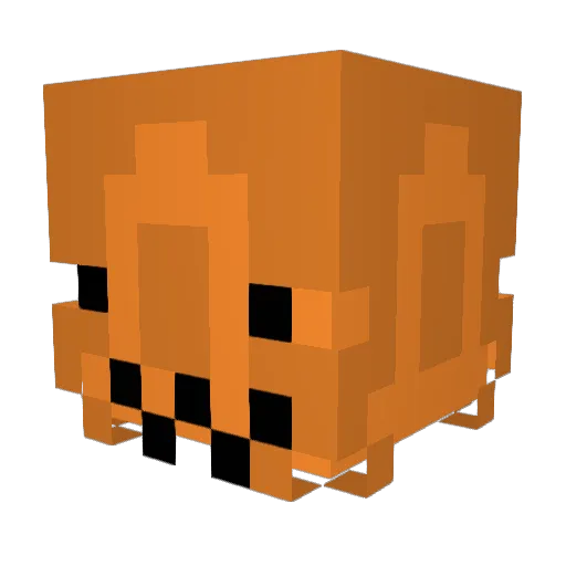 Elieu Minecraft avatar head, 3D render