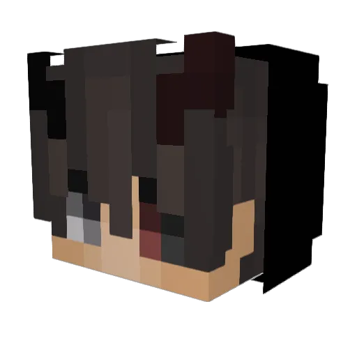 EligoGaming Minecraft avatar head, 3D render