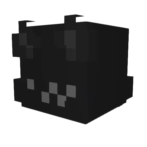 Eliiiiaass Minecraft avatar head, 3D render
