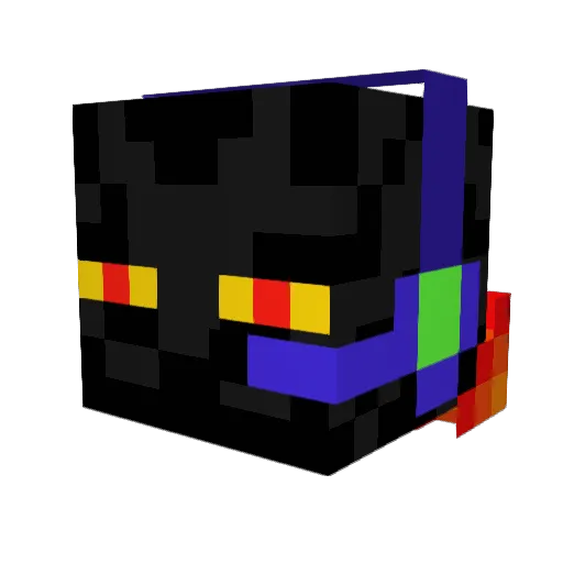 Elijah1857 Minecraft avatar head, 3D render