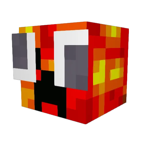 Elijah868 Minecraft avatar head, 3D render