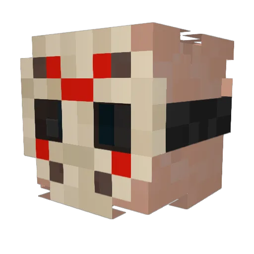 ElijahGamer_1 Minecraft avatar head, 3D render