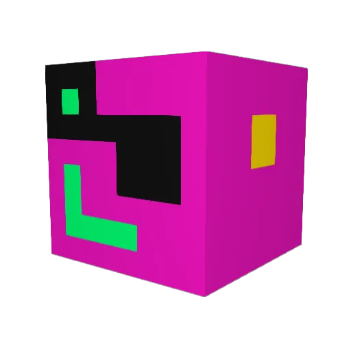 ElijahR10 Minecraft avatar head, 3D render
