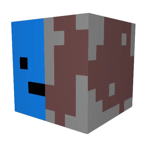 Elijah_HH Minecraft avatar head, 3D render
