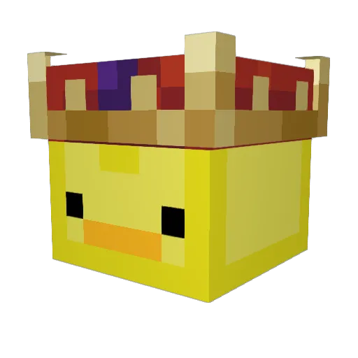 Elijahphant Minecraft avatar head, 3D render