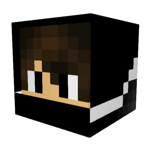 Elimg5 Minecraft avatar head, 3D render