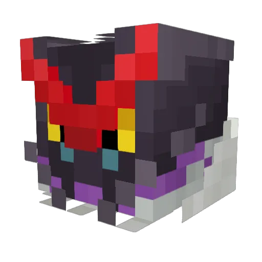 ElioGen Minecraft avatar head, 3D render
