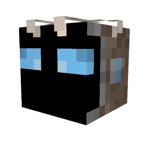 EliodaGaming Minecraft avatar head, 3D render