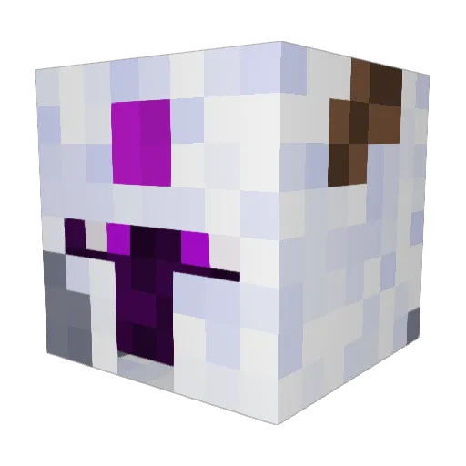 EliosDeimos Minecraft avatar head, 3D render