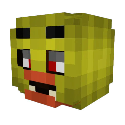 EliottTheSalad Minecraft avatar head, 3D render