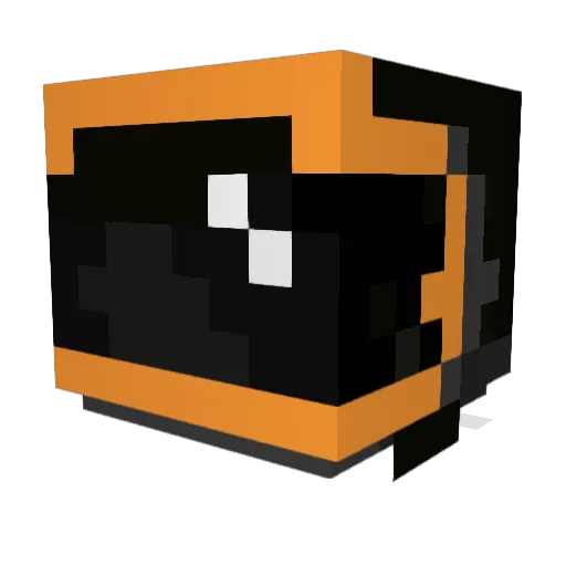 Eliseo_100 Minecraft avatar head, 3D render