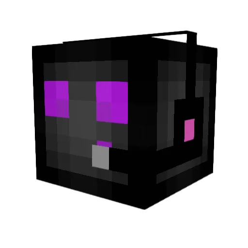 ElisusGA Minecraft avatar head, 3D render
