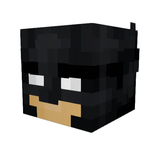 EliteAdam25 Minecraft avatar head, 3D render