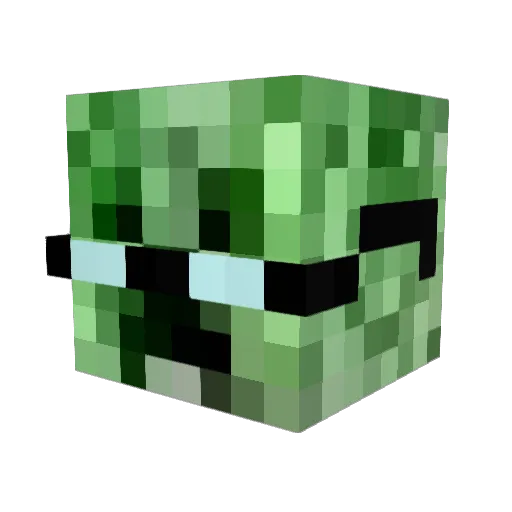 EliteAndrew Minecraft avatar head, 3D render
