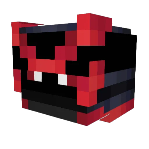 EliteDucky Minecraft avatar head, 3D render