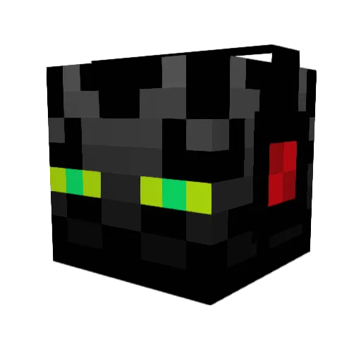 EliteFries123 Minecraft avatar head, 3D render