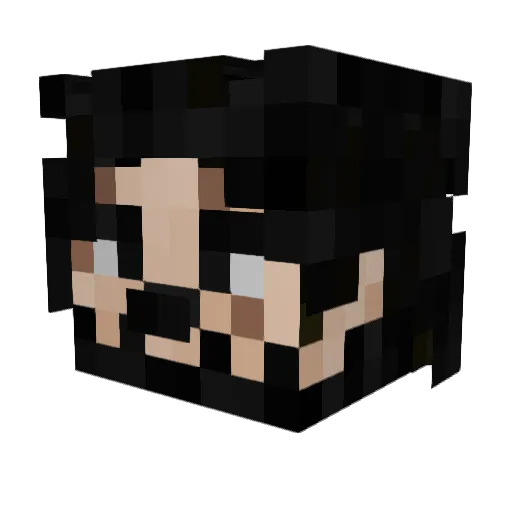 EliteGod25 Minecraft avatar head, 3D render