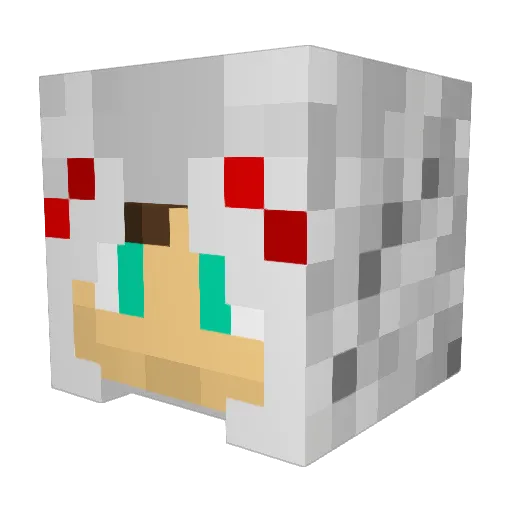 EliteHonter8563 Minecraft avatar head, 3D render