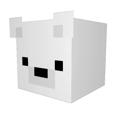 EliteIce_ Minecraft avatar head, 3D render