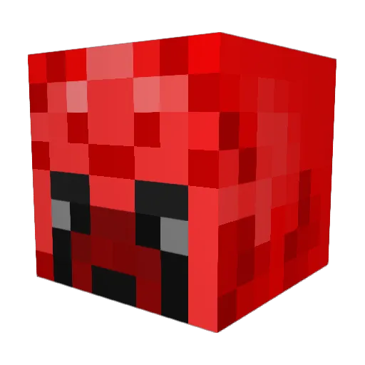 EliteLegend2 Minecraft avatar head, 3D render