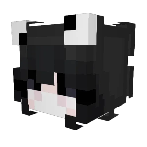 EliteMT Minecraft avatar head, 3D render