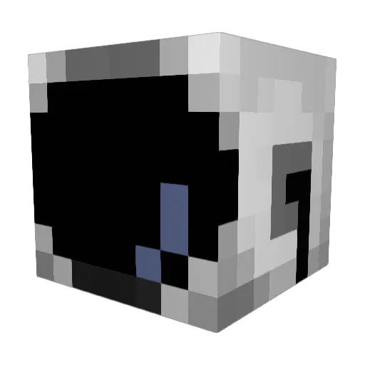 EliteMik Minecraft avatar head, 3D render